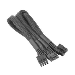 Corsair Premium 600W PCIe 5.0 / Gen 5 Kabel (sort)
