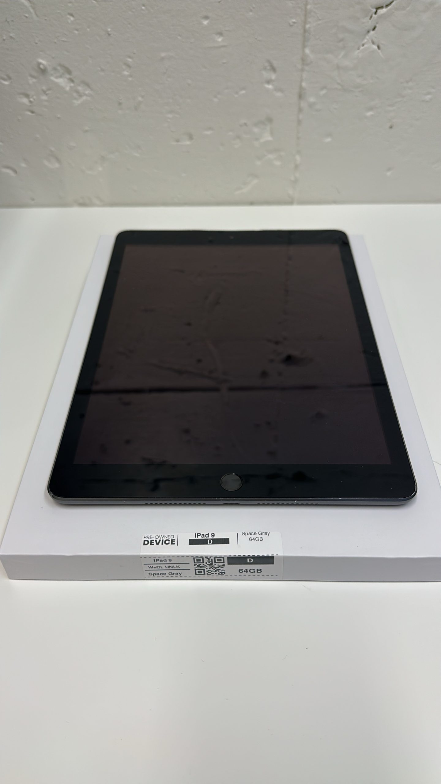iPad 9 (2021) – 64 GB – Space Gray Grad D