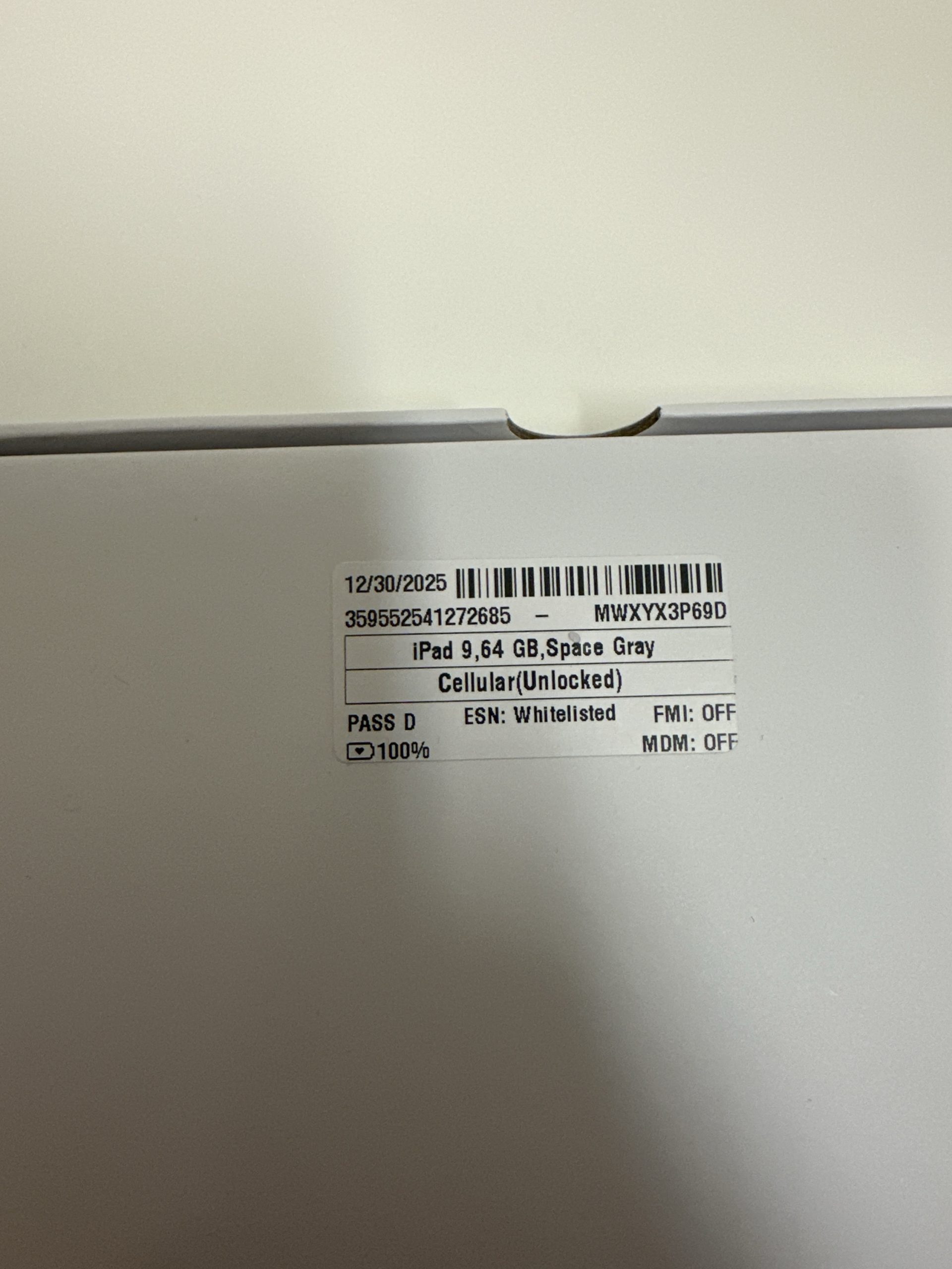 iPad 9 (2021) – 64 GB – Space Gray Grad D - Bilde 2