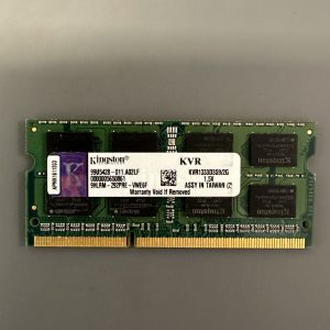Kingston 2GB DDR3 1333MHz PC3-10600S SO-DIMM 204-Pin 1.5V Non-ECC KVR1333D3S9/2G