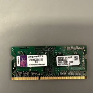 Kingston 2GB DDR3 1066MHz PC3-8500S SO-DIMM 204-Pin 1.5V Non-ECC KVR1066D3S8S7/2G