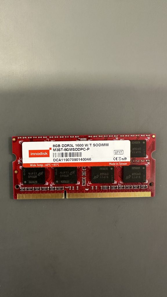 Innodisk 8GB DDR3L 1600MHz PC3L-12800 SO-DIMM 204-Pin Non-ECC M3ST-8GMSDDPC-P Wide Temp